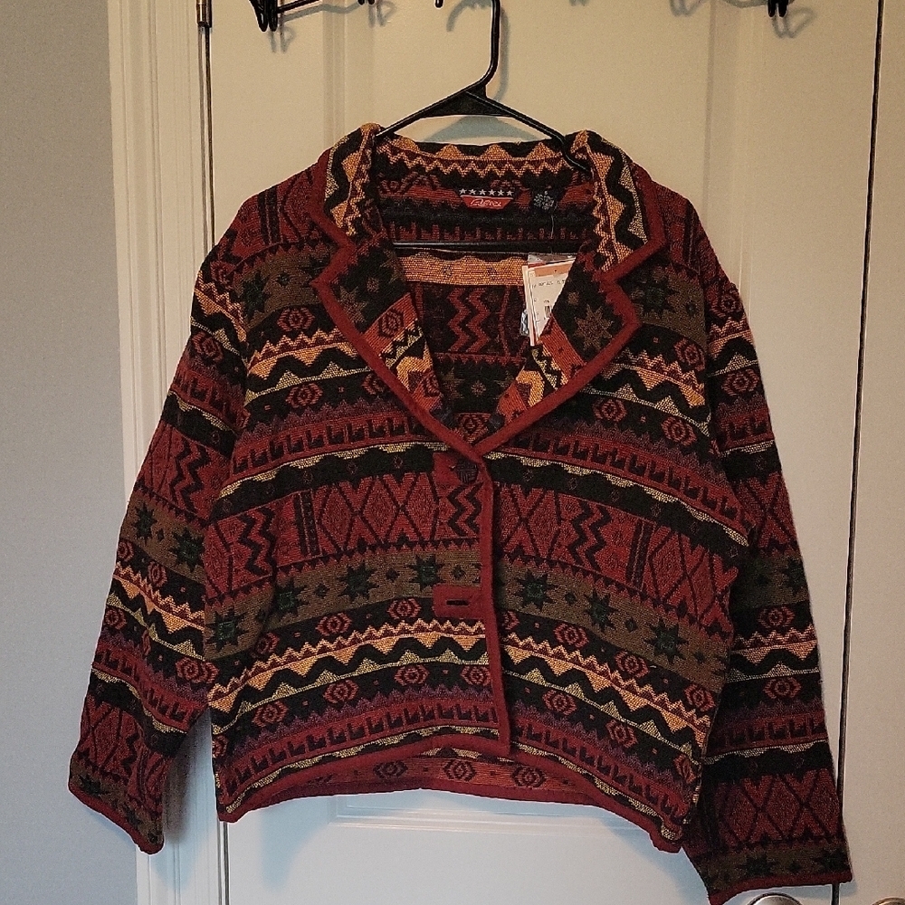 Tapestry Blazer Jacket